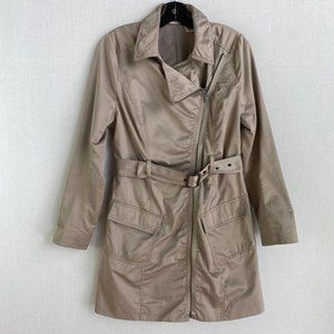 DKNY Stone Taupe Trench Coat
